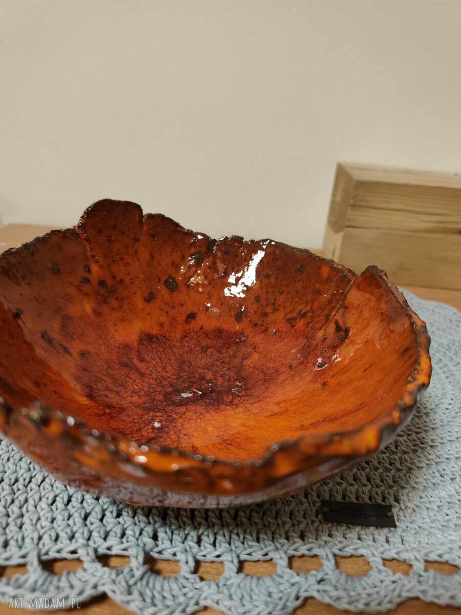 Miska ceramiczna Wolna Chwila - średnica ok. 20 cm