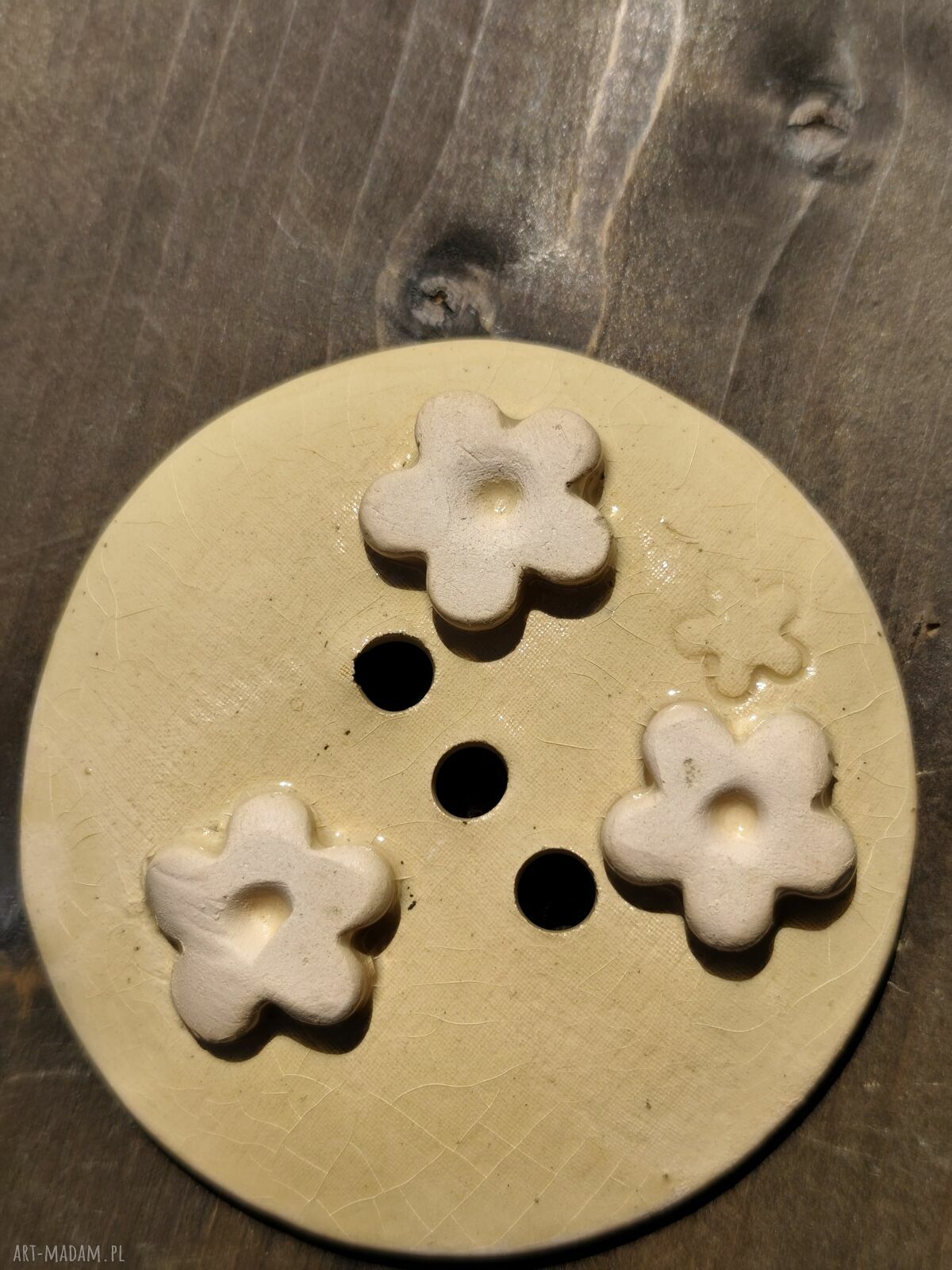 Mydelniczka ceramiczna z lawendą