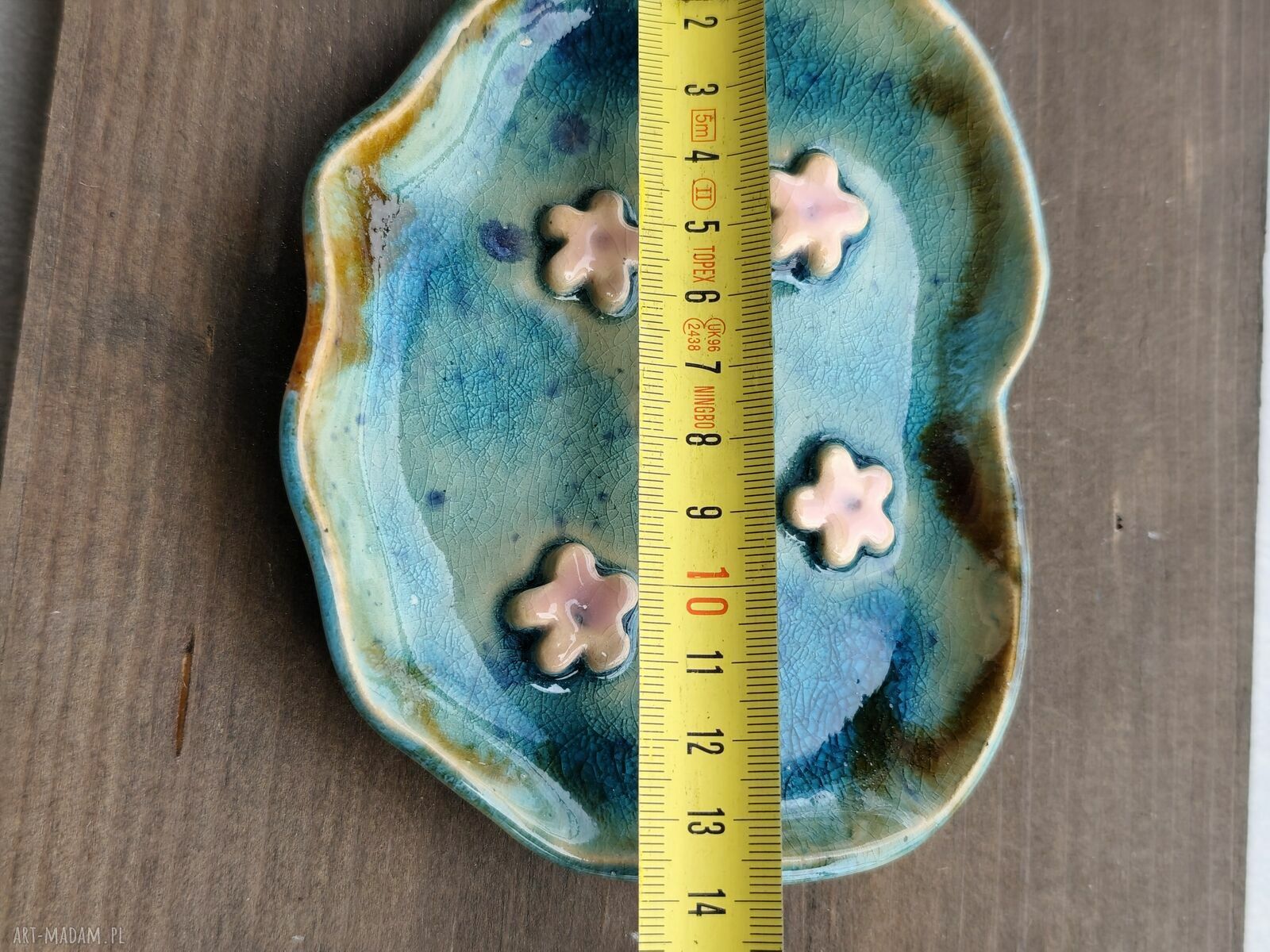 Mydelniczka ceramiczna Wolna chwila - elegancja do Twojej łazienki