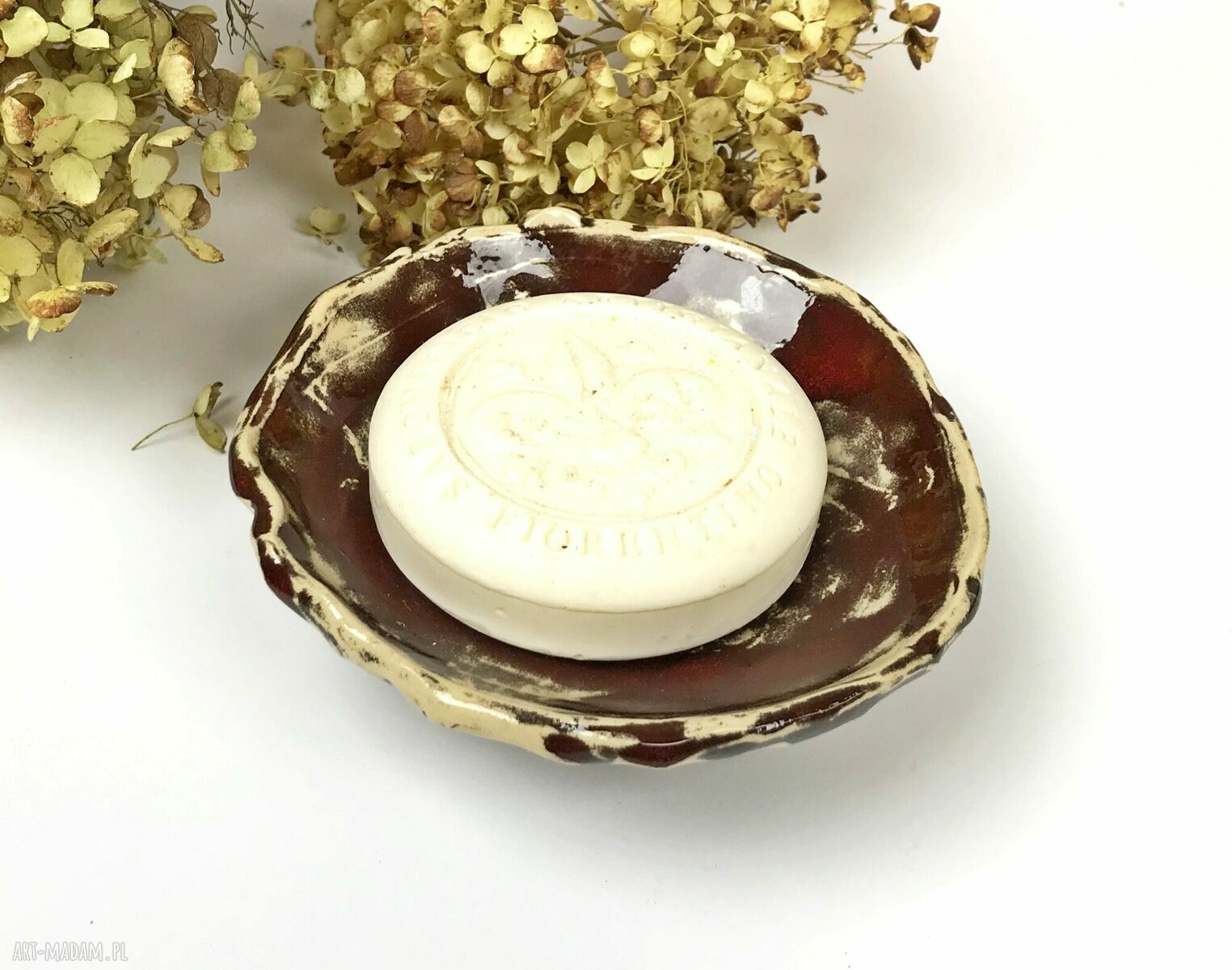 Ceramiczna mydelniczka „Wulkan”