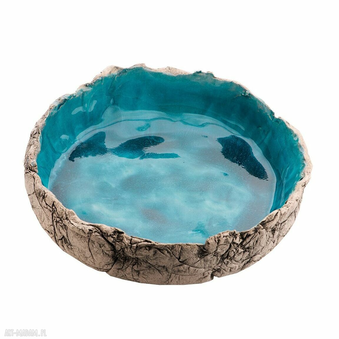 Patera ceramiczna - ręcznie wykonana misa na stół
