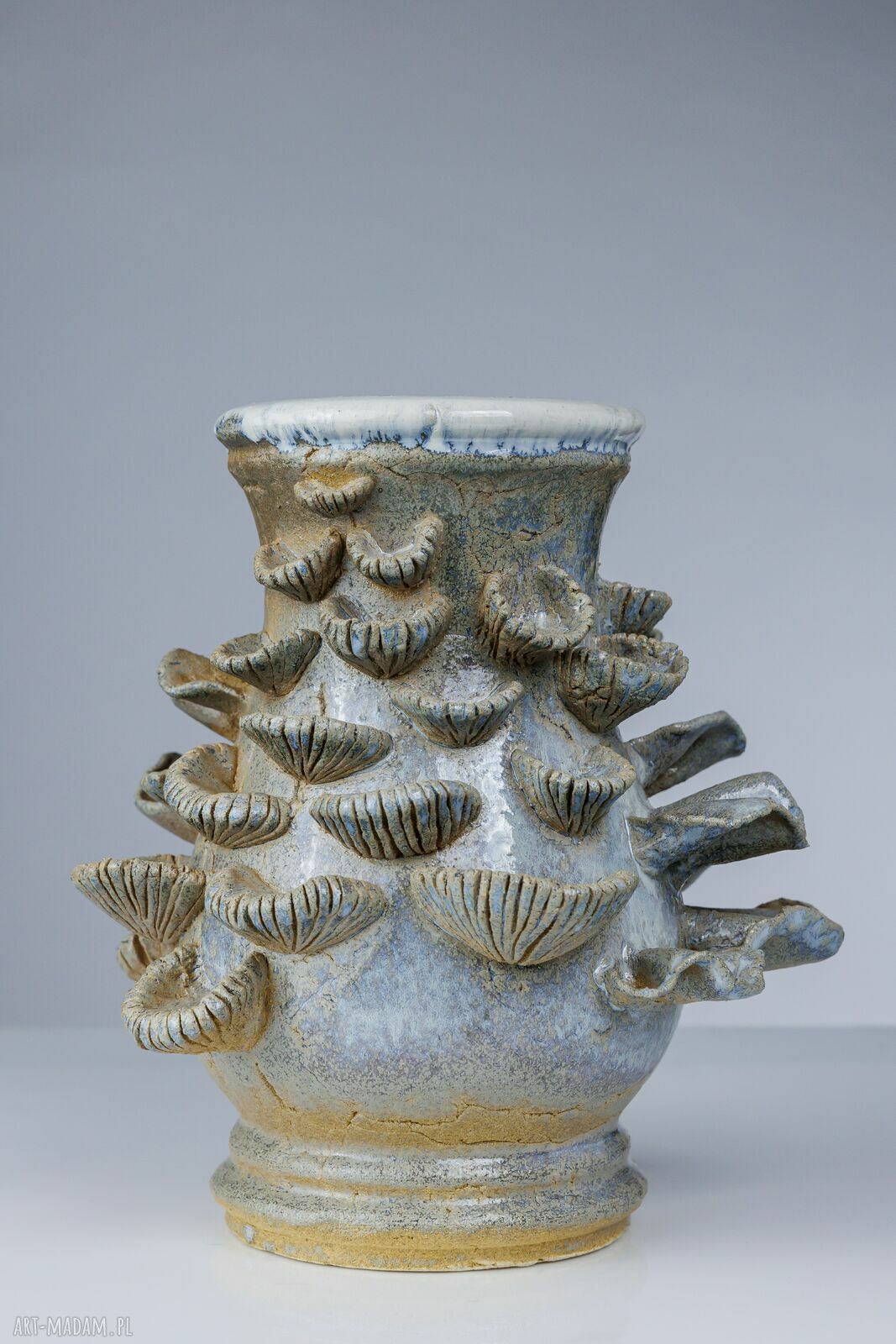 Rzeźba ceramiczna Symbioza form - handmade dekoracja