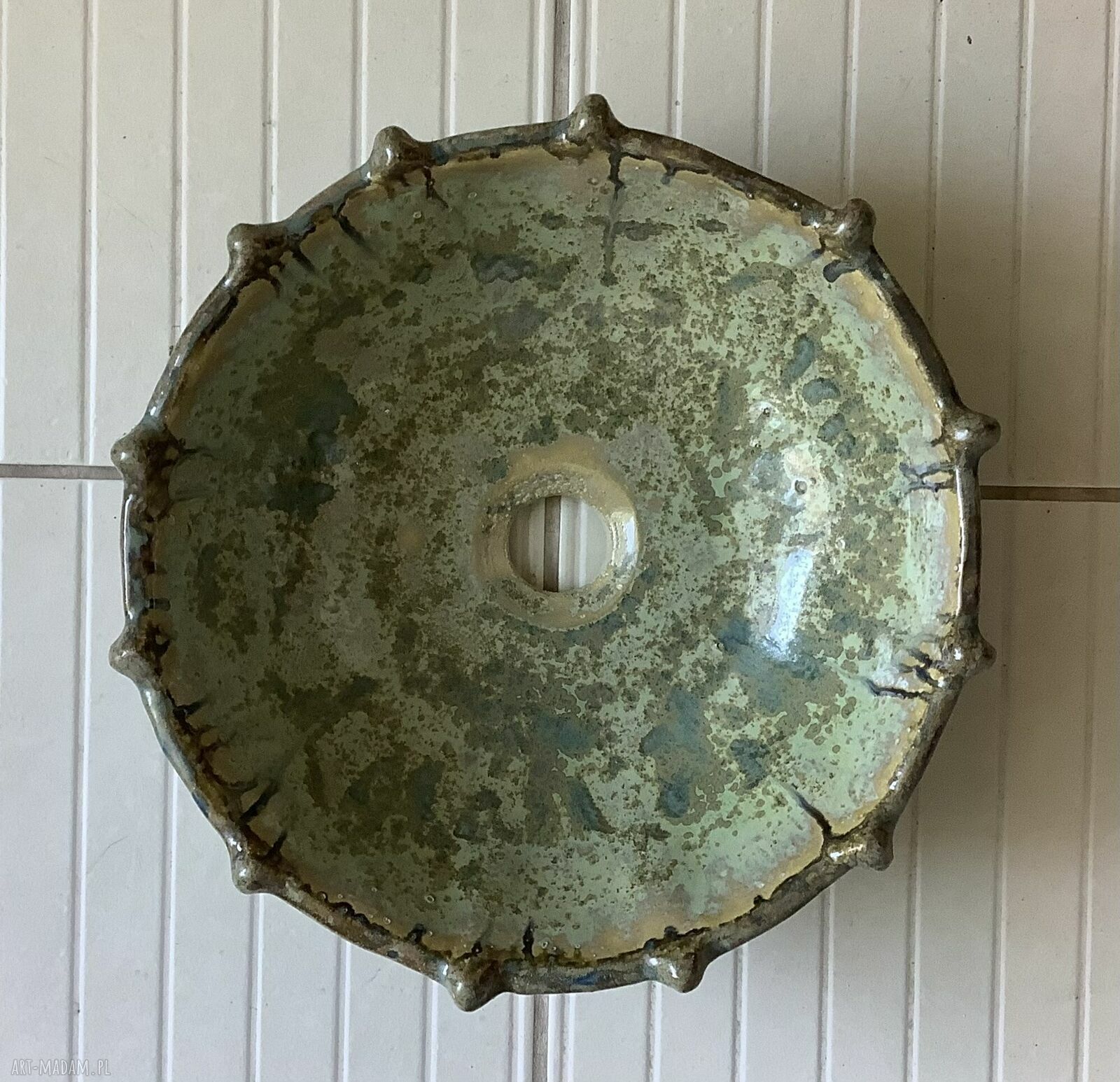 Ceramiczna umywalka nablatowa Jeżowiec III