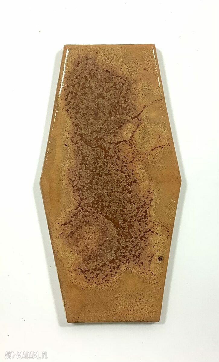 Kafle ceramiczne „Leśne Runo” ręcznie robione do kuchni - zielona natura na ścianie