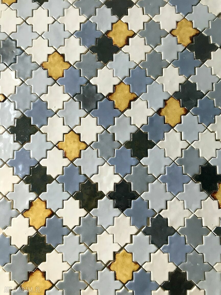 Kafle ceramiczne W stronę orientu - orientalna mozaika na ścianę