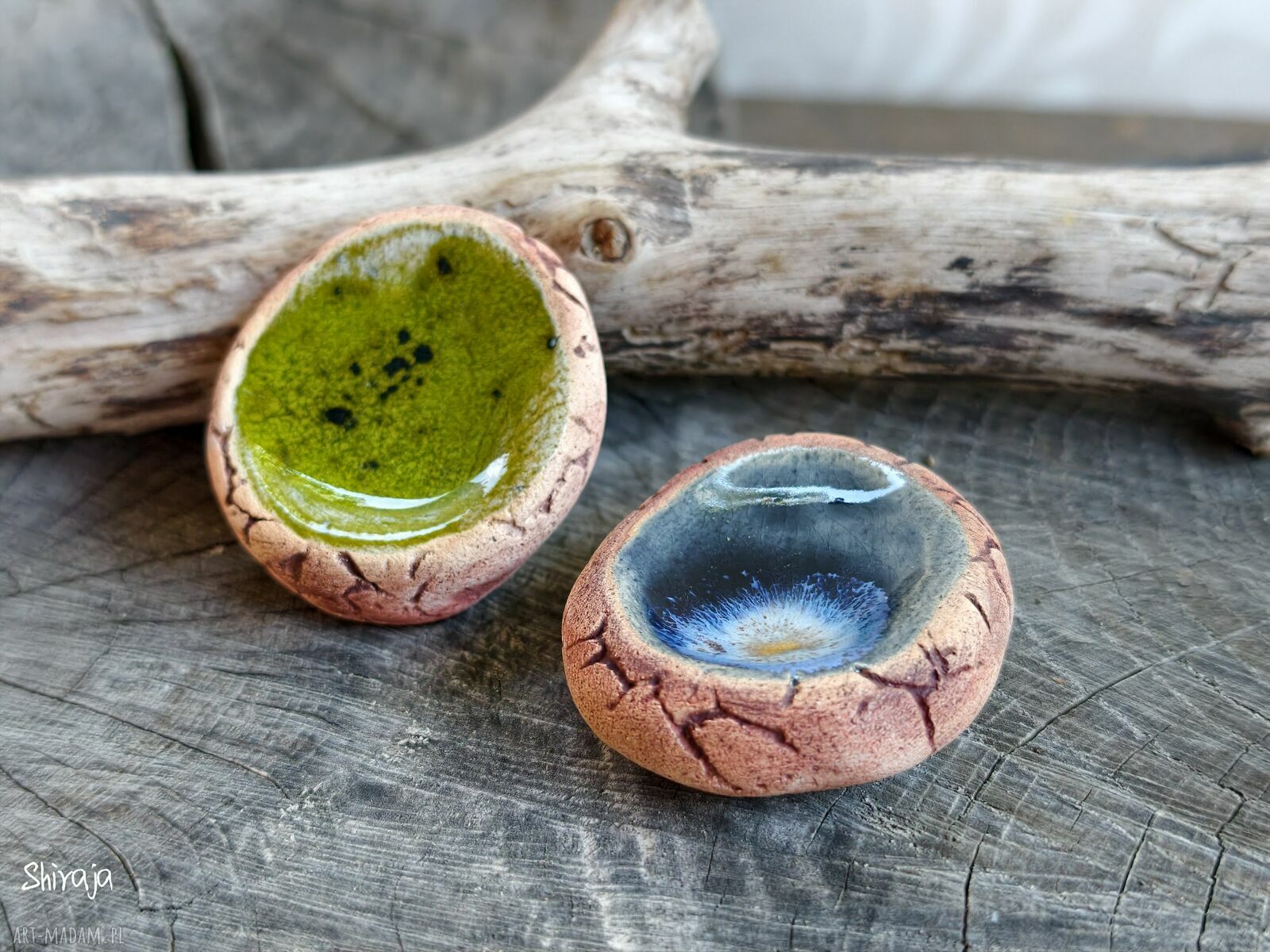 Ceramiczne kamienie spokoju z kolekcji Szept Lasu