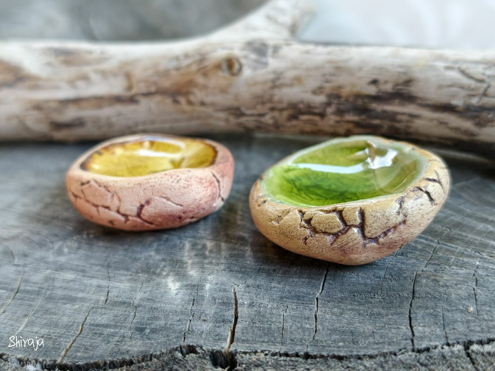 Ręcznie robiony bukiet ceramicznych kwiatów do wazonu