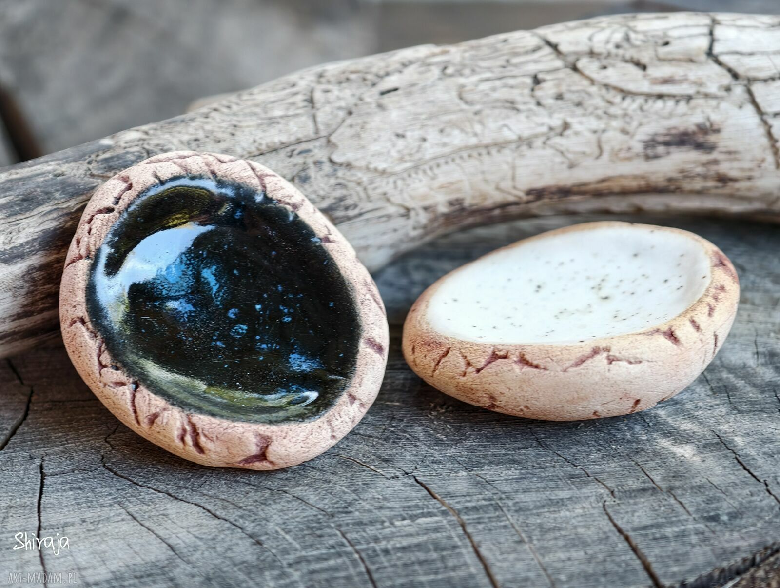 Ceramiczne kamienie spokoju - ręcznie robiona ceramika