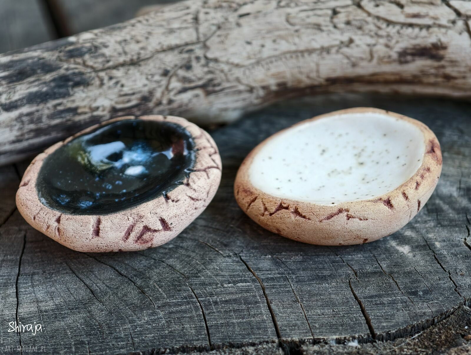 Ceramiczne kamienie spokoju - ręcznie robiona ceramika