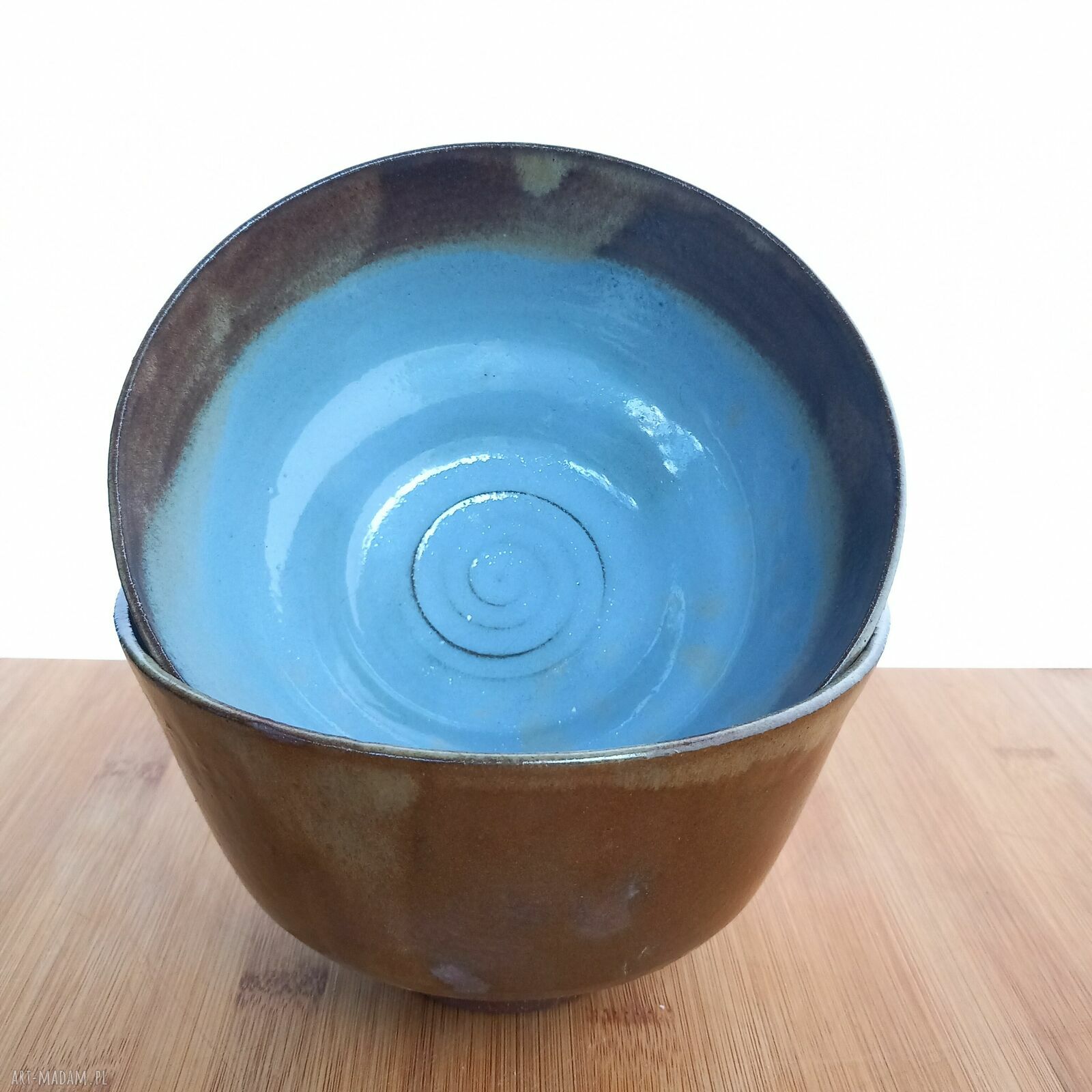 Ręcznie robione ceramiczne miski RamenYa - zestaw 2 szt.