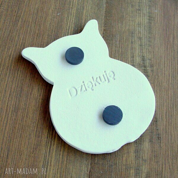 Kolorowe ceramiczne sowy handmade - zestaw 15 sztuk
