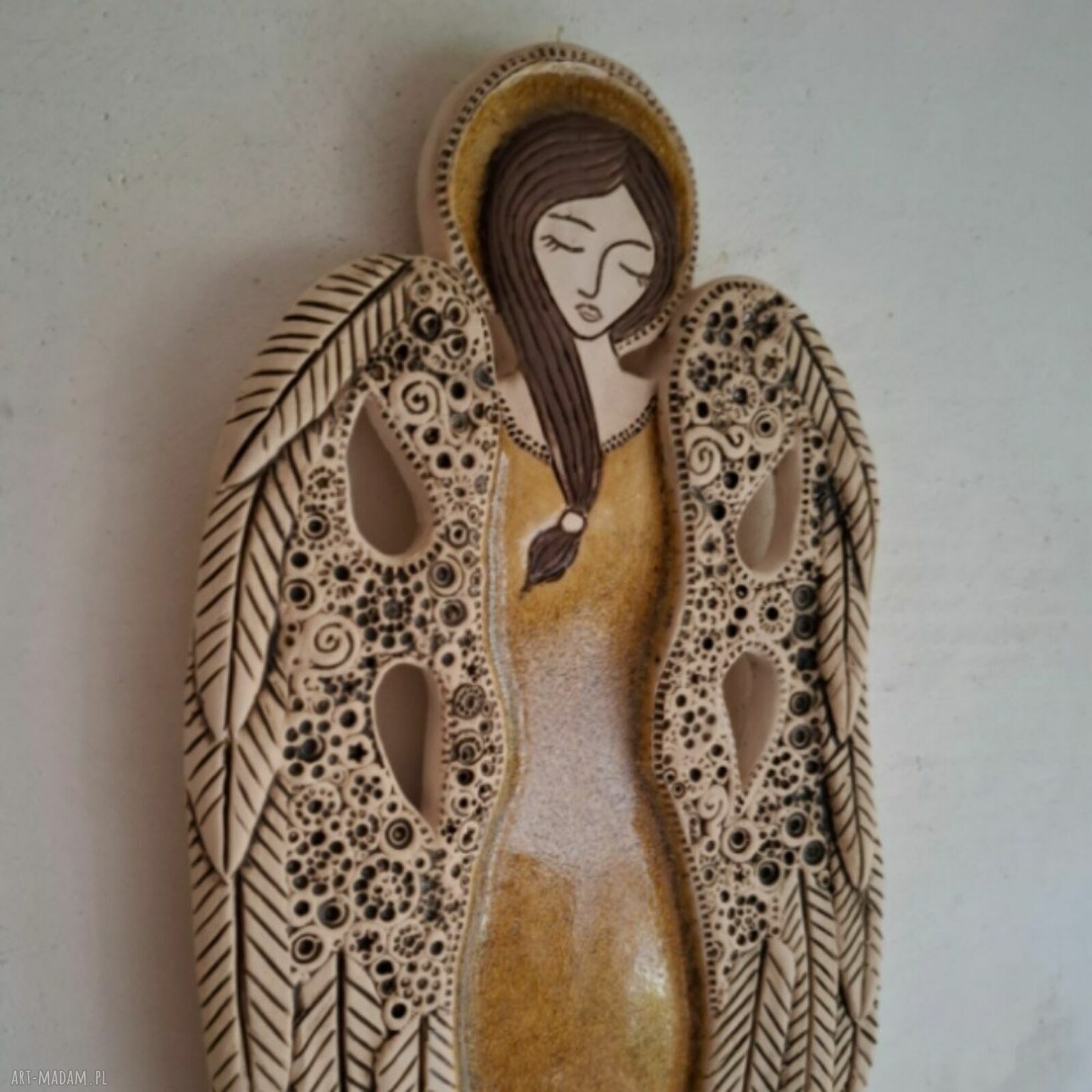 Anioł ceramiczny Brizna