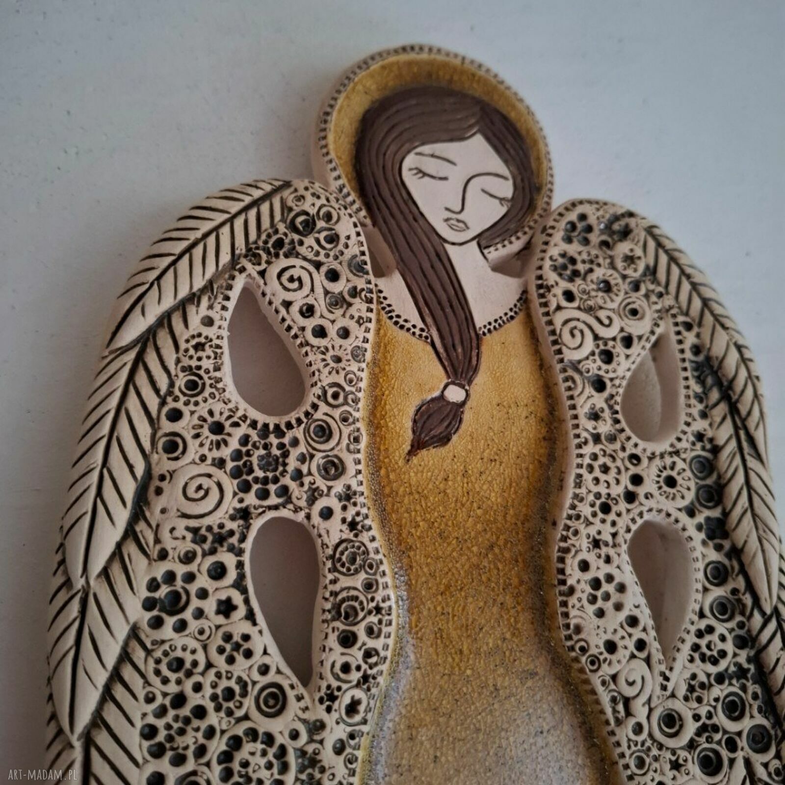 Anioł ceramiczny Brizna