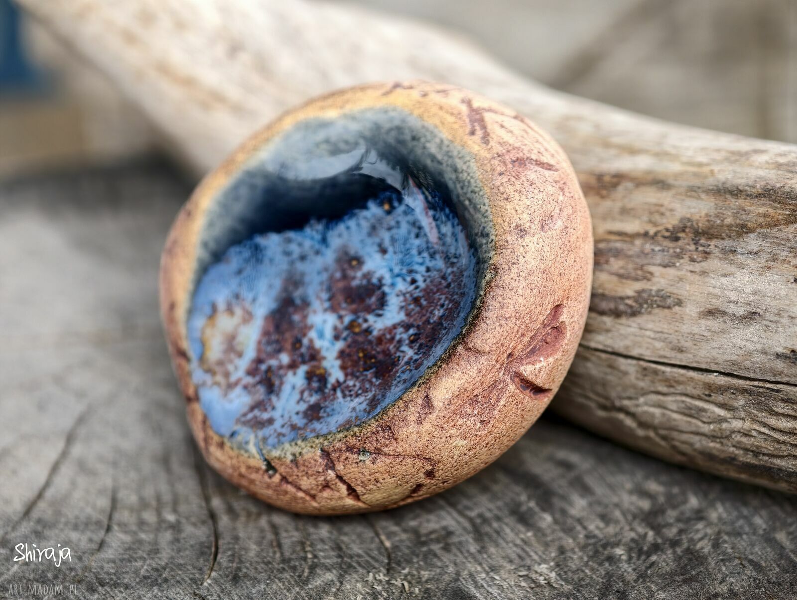 Ceramiczny kamień spokoju Noc z kolekcji Szept Lasu