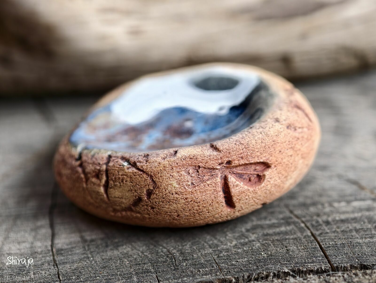 Ceramiczny kamień spokoju Noc z kolekcji Szept Lasu
