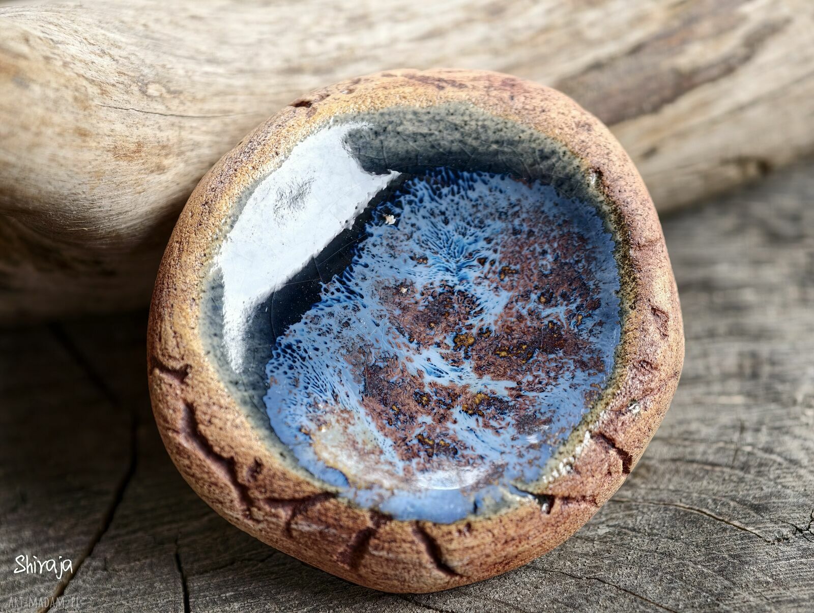 Ceramiczny kamień spokoju Noc z kolekcji Szept Lasu