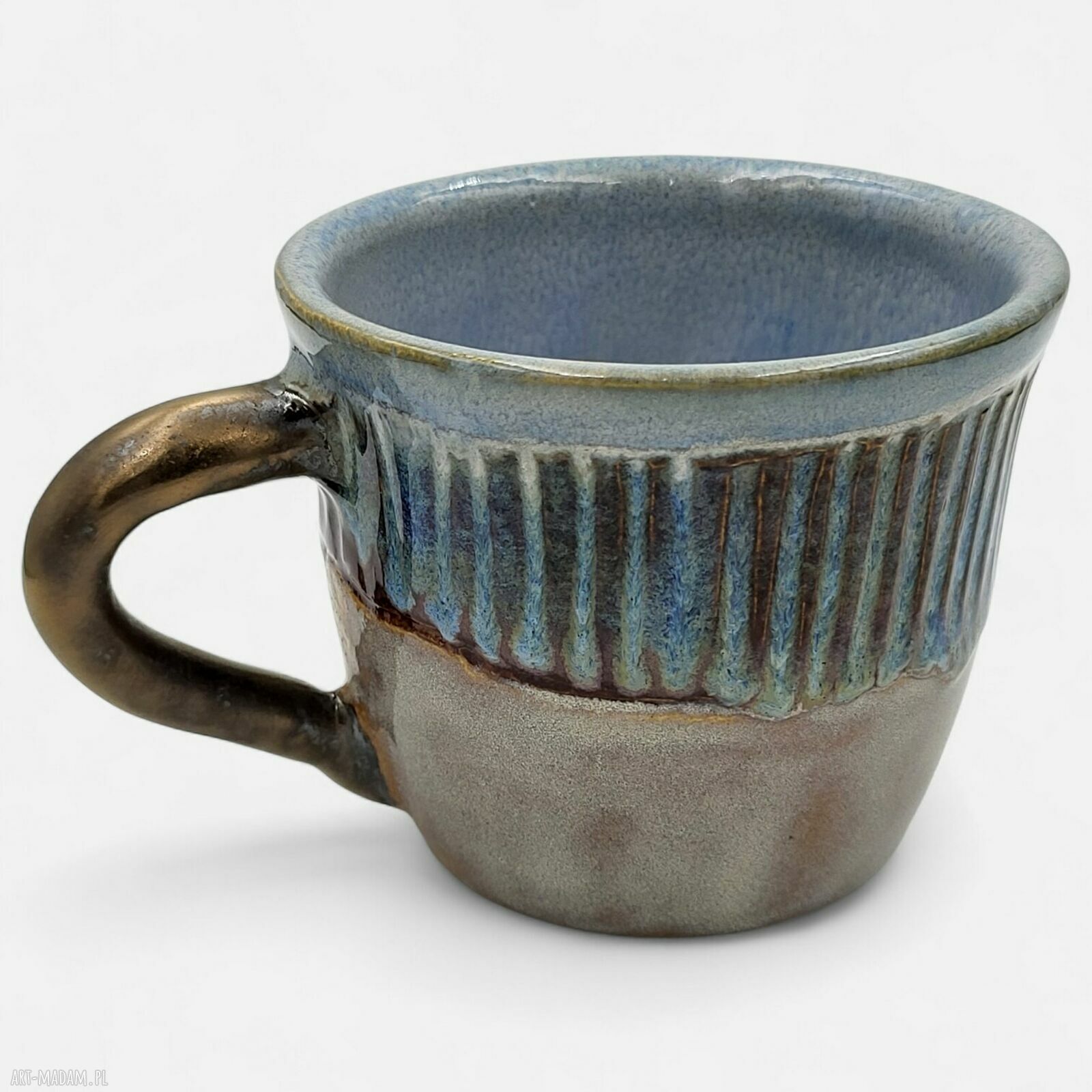 Ręcznie dekorowany ceramiczny kubek na herbatę 250 ml