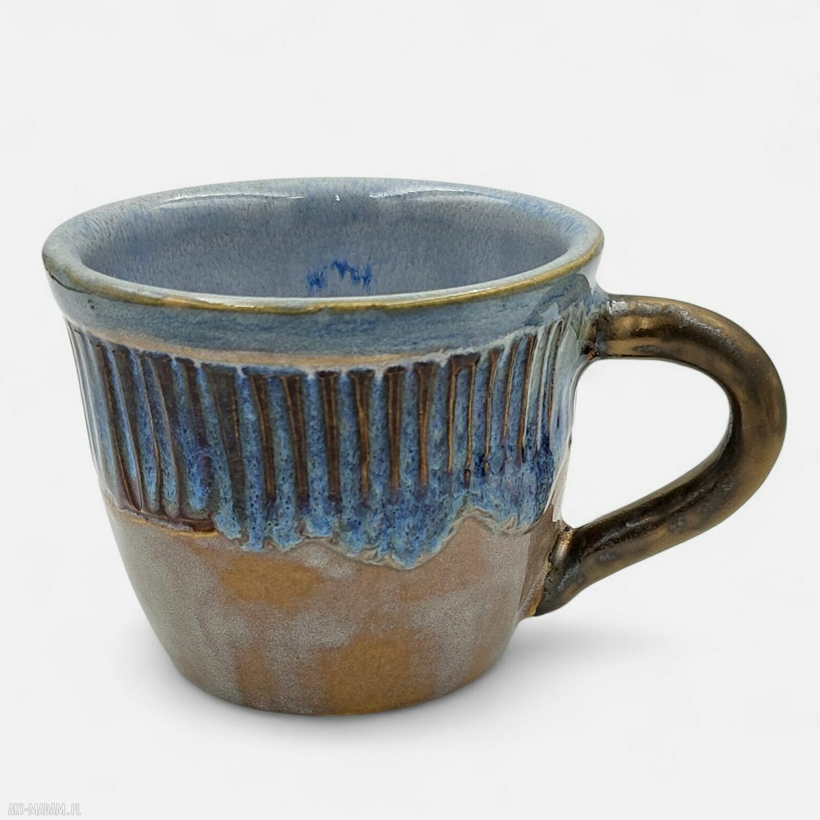 Ręcznie dekorowany ceramiczny kubek na herbatę 250 ml