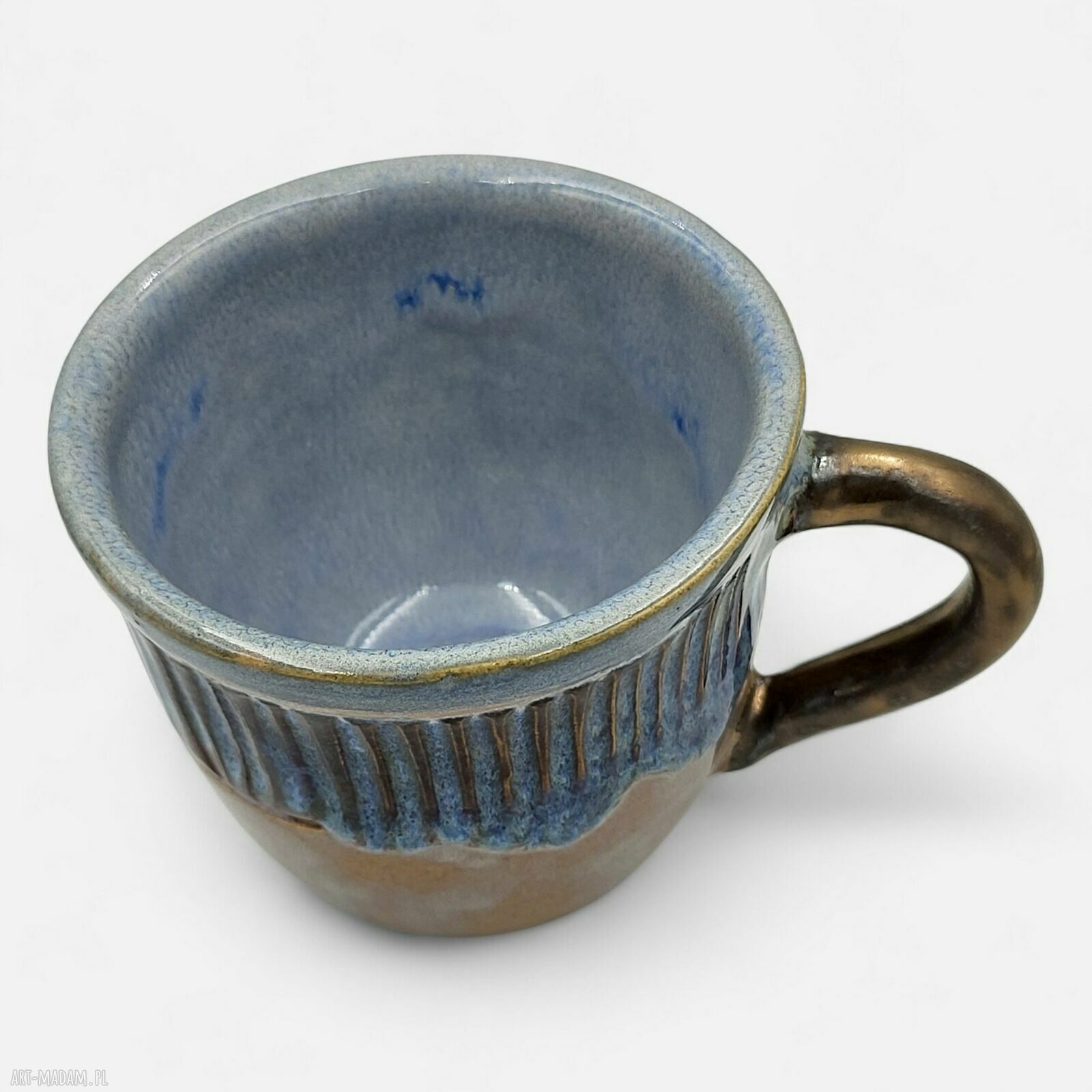 Ręcznie dekorowany ceramiczny kubek na herbatę 250 ml