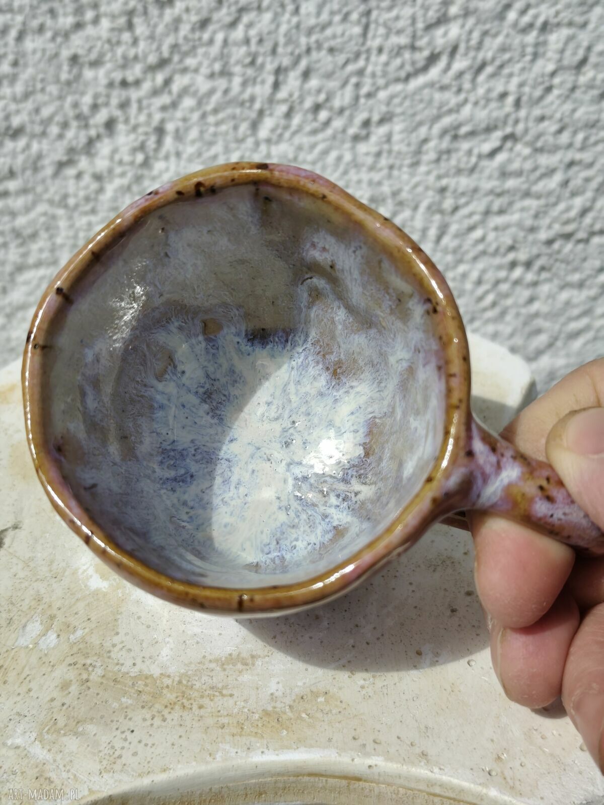 Kubek ceramiczny Wolna Chwila - mała chwila przy kawie