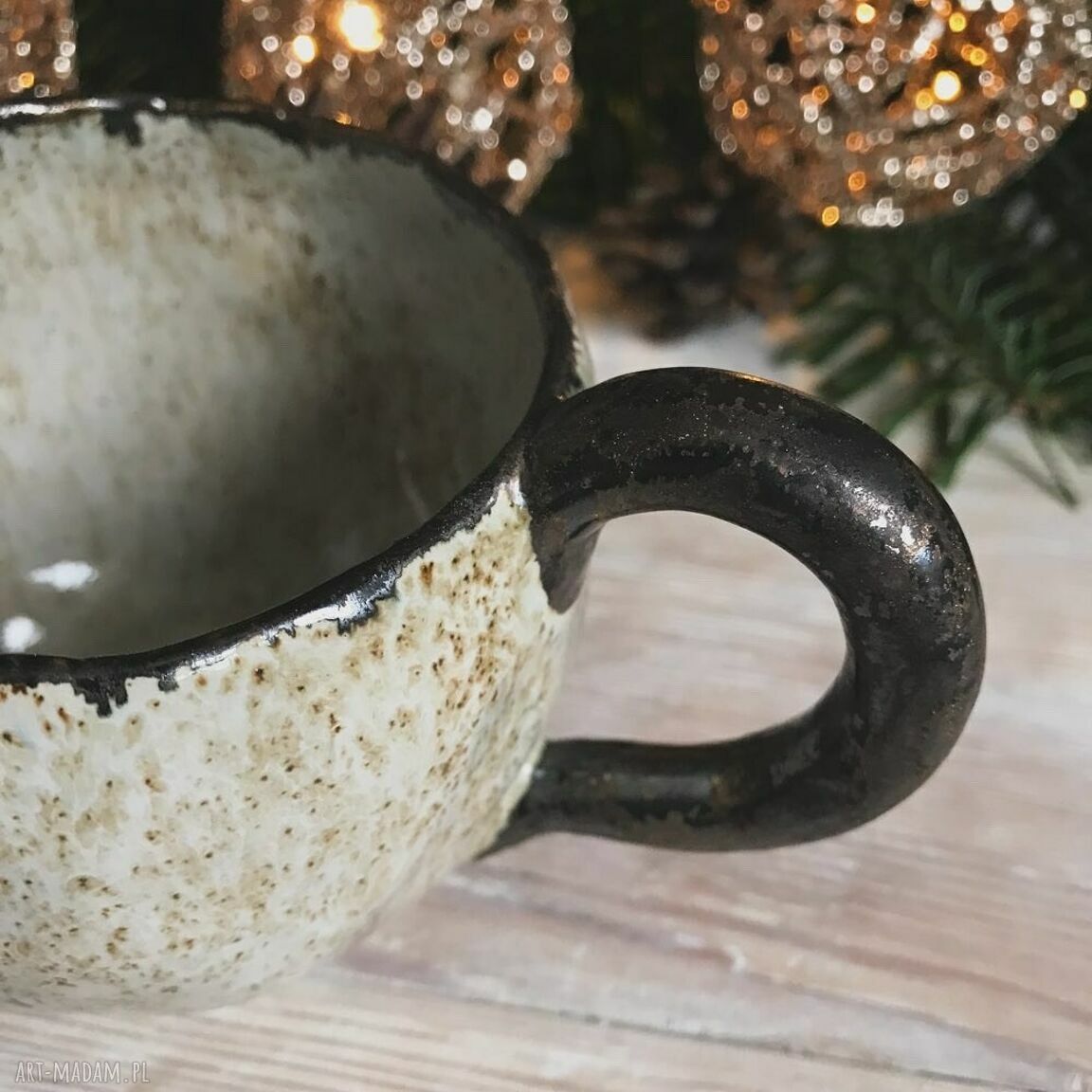Kubek ceramiczny Ptasi - ptasi kubeczek na prezent (kawa)