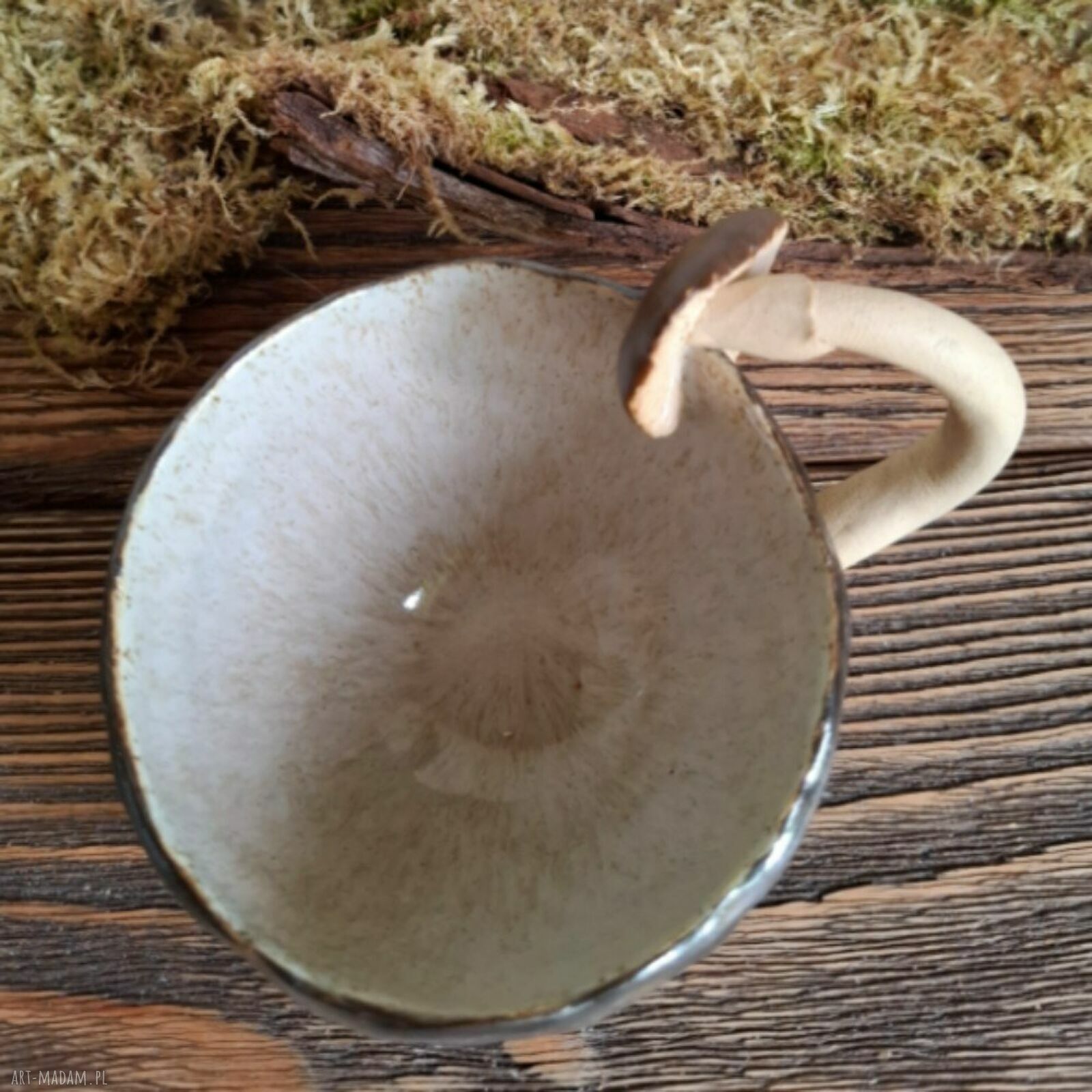 Kubek ceramiczny - Grzyb