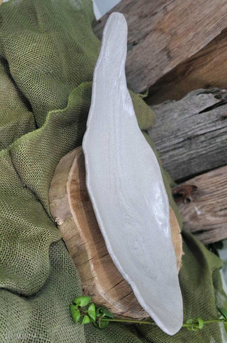Ceramiczny półmisek do serwowania - ręcznie formowany Art by Leika na Dzień Matki