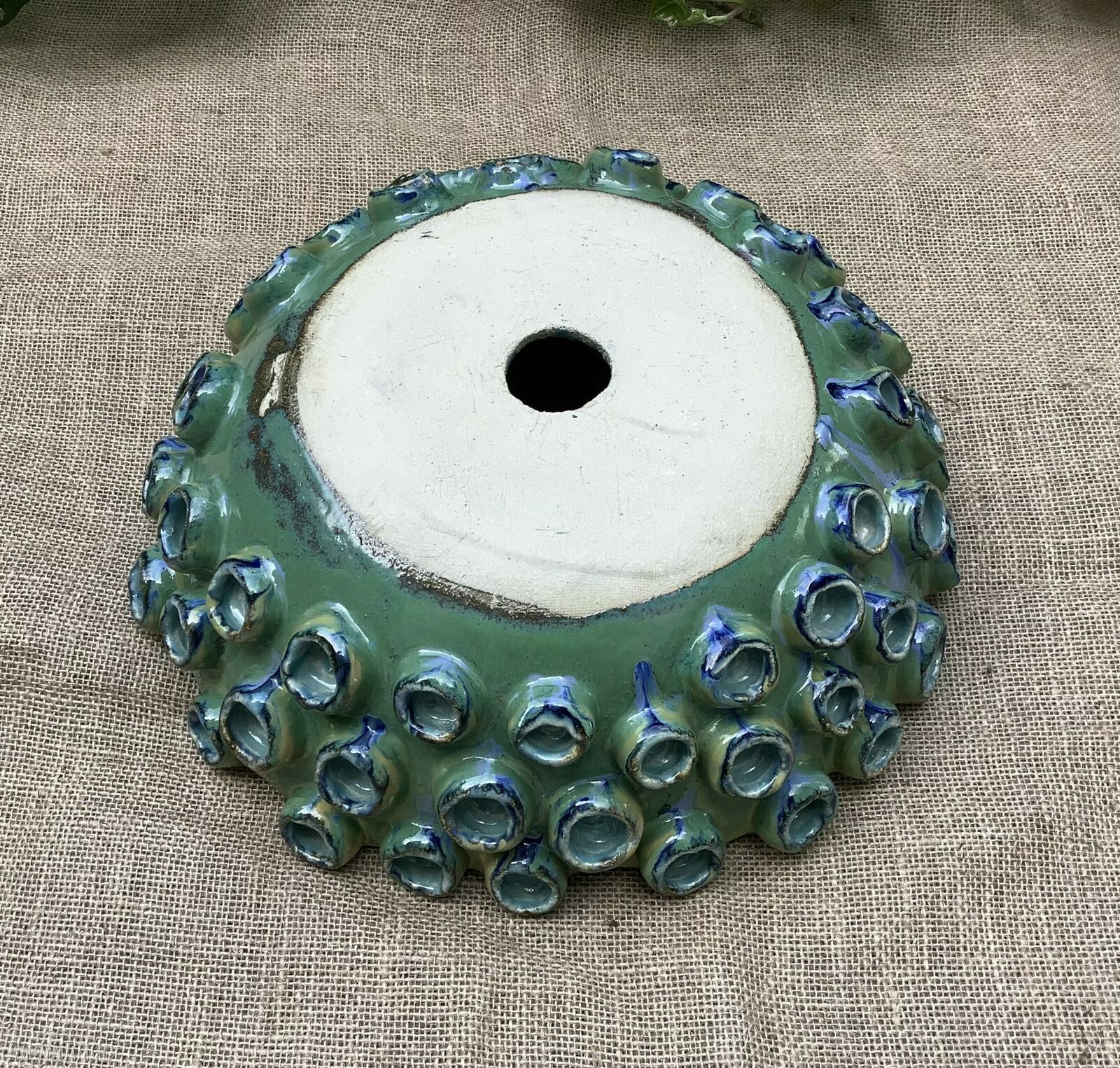 Umywalka ceramiczna Koralowiec - nablatowa, rękodzieło Ceramystiq studio