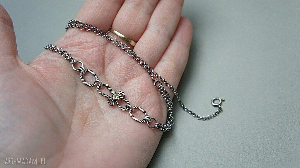 naszyjniki: Chain vol. 12 naszyjnik hand made