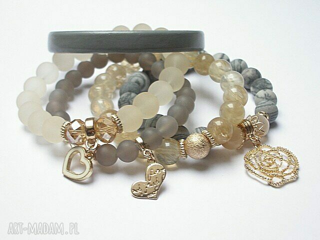 CHAMPAGNE AND GREY VOL. 2 /11 2014/ SET hand made