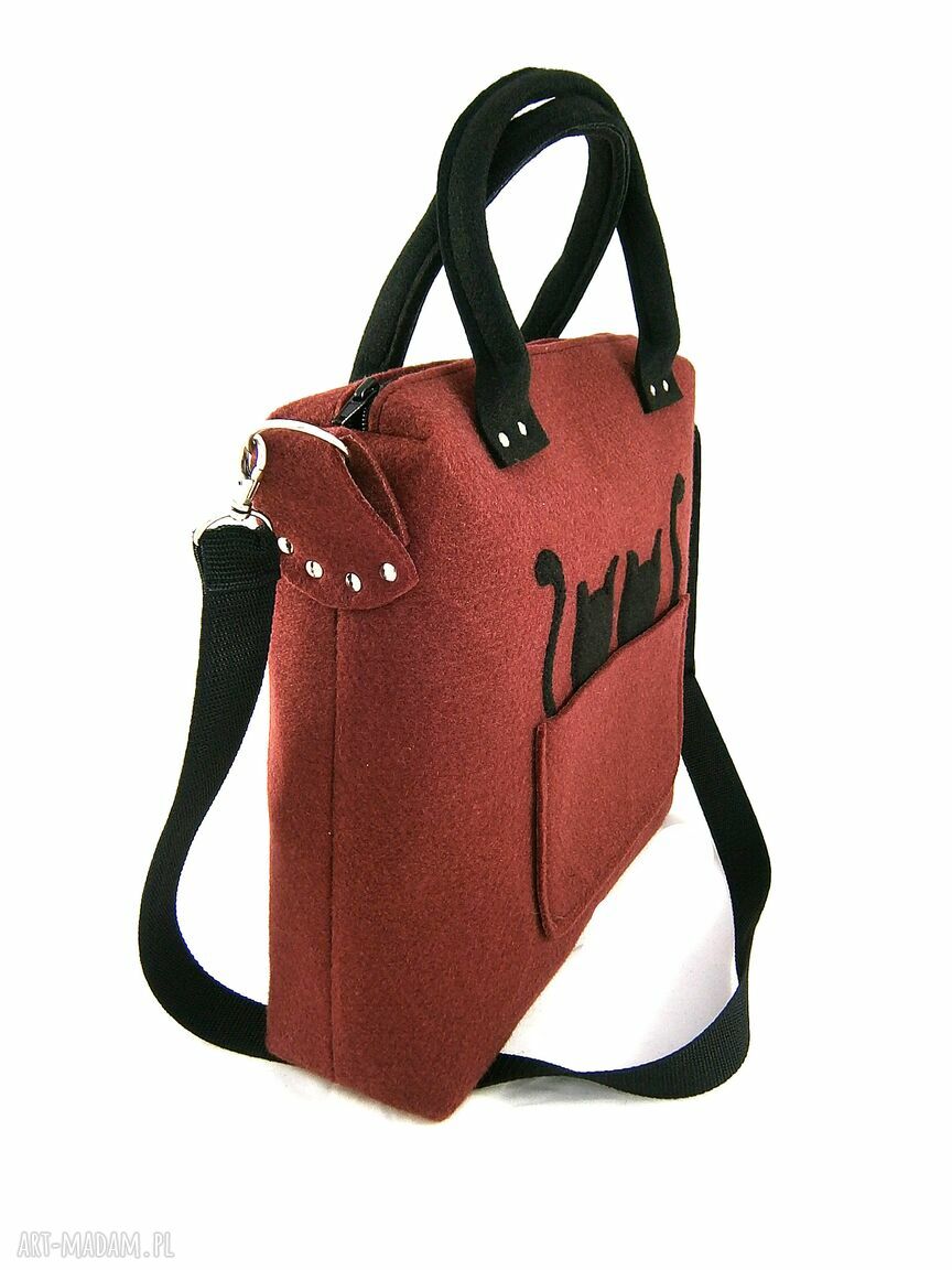 Chest crimson & black cats/strap