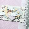 oryginalne scrapbooking albumy fioletowy album dla maluszka