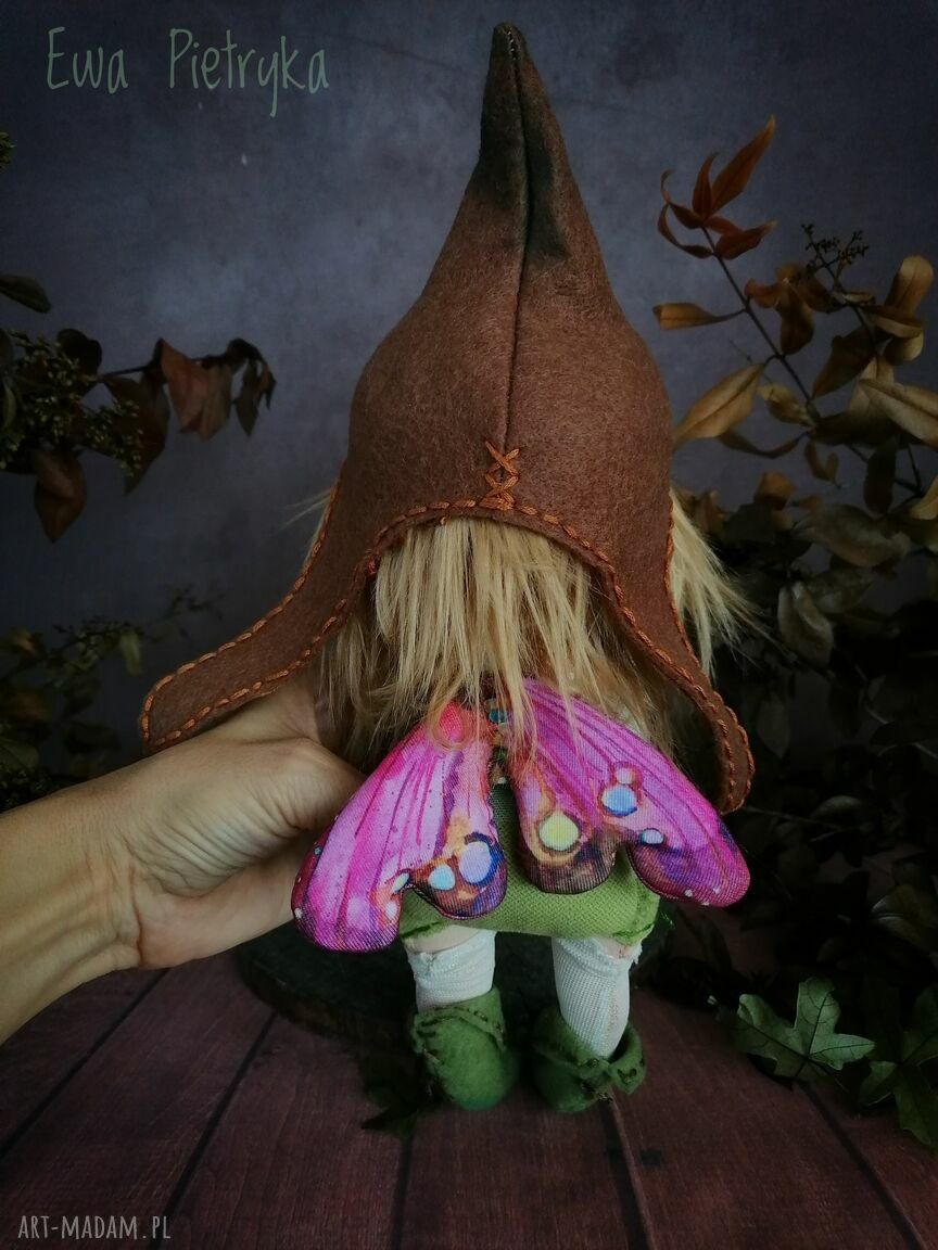 Chochlik Dziewczynka - artystyczna lalka kolekcjonerska 22 cm