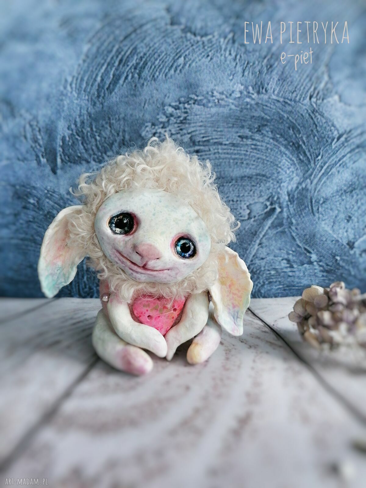Chochlik e-piet - artystyczna lalka kolekcjonerska 16 cm