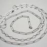 modne naszyjniki choker alloys collection chain silver vol