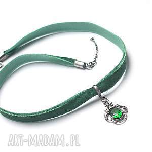 katia i krokodyl choker emerald - naszyjnik