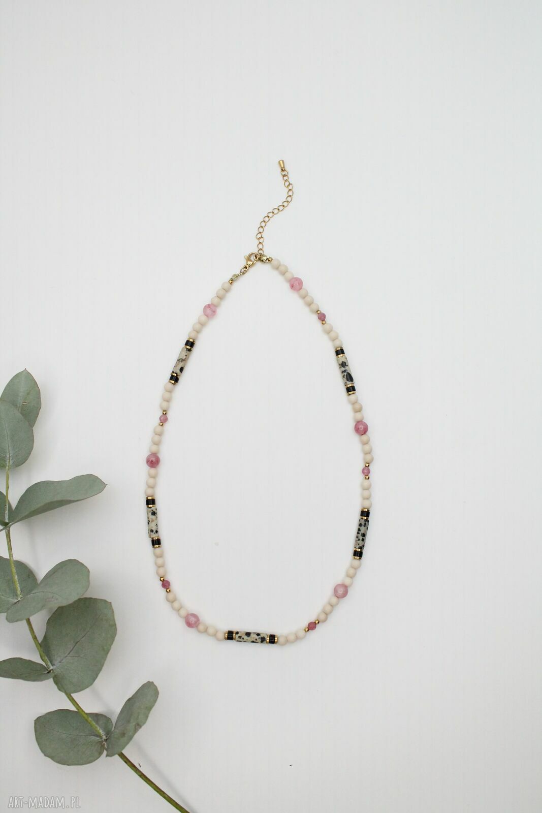 Ręcznie robiony naszyjnik damski - unikatowa biżuteria handmade