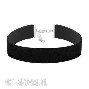 choker wide - black velvet