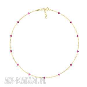 choker ze swarovskim - swarovski lavoga