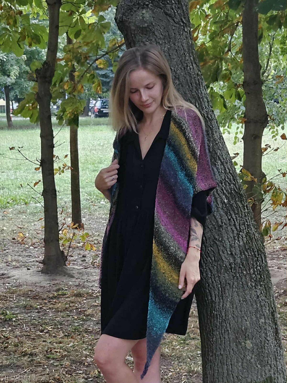 dodatki: chusta Haruito Ręcznie zrobione