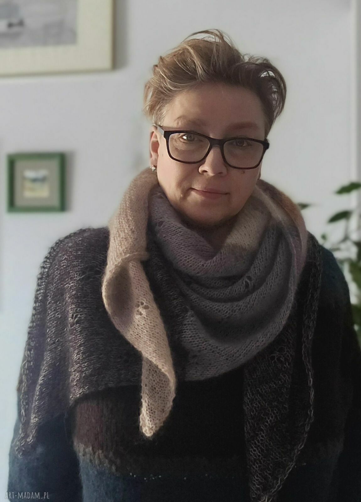 dodatki: Chusta Mgła HandMade