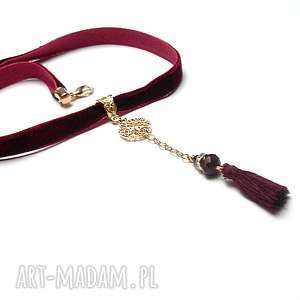 choker - trok burgund