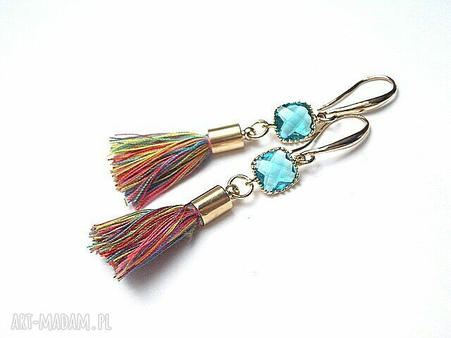 BOHO multi color /14 03 2016 7/kolczyki autorskie