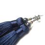 nietypowe kolczyki boho maxi /navy vol. 2/ -