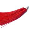 handmade kolczyki maxi boho /red /