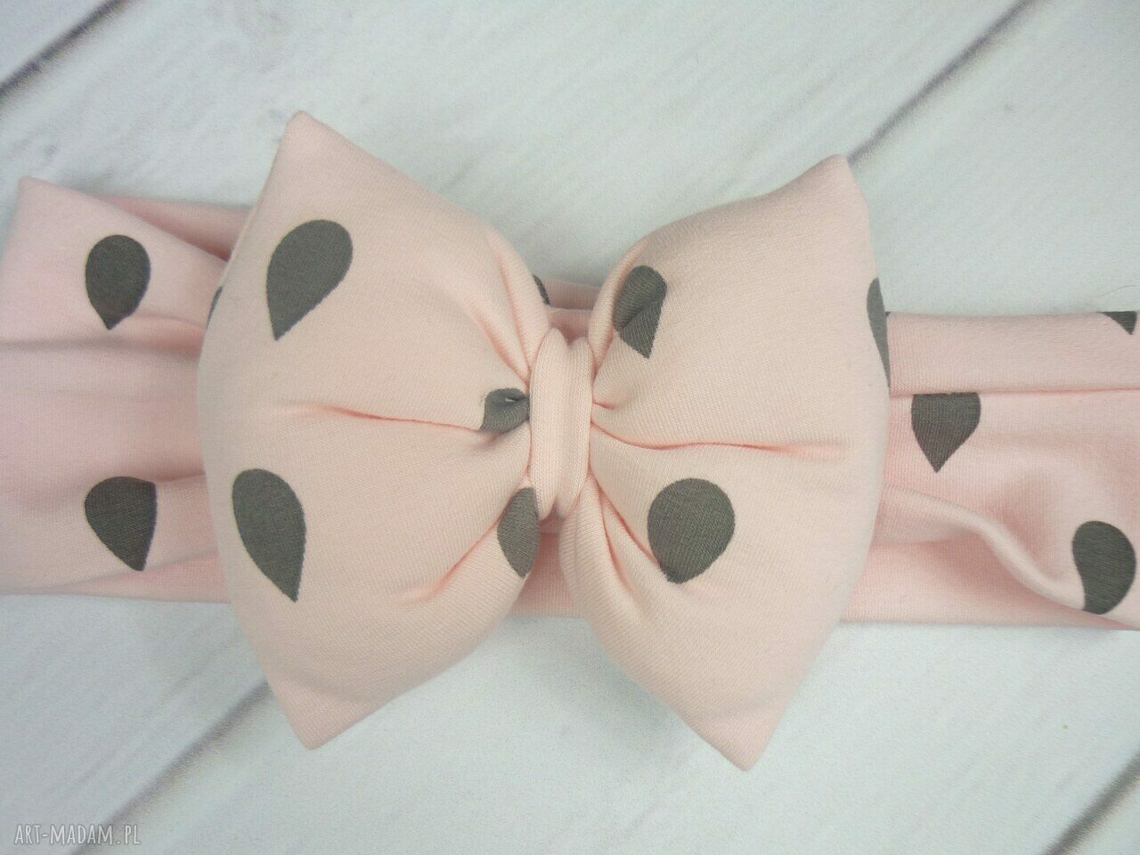 kominy: Cienki komplet dla dziewczynki, czapka, komin, opaska handmade