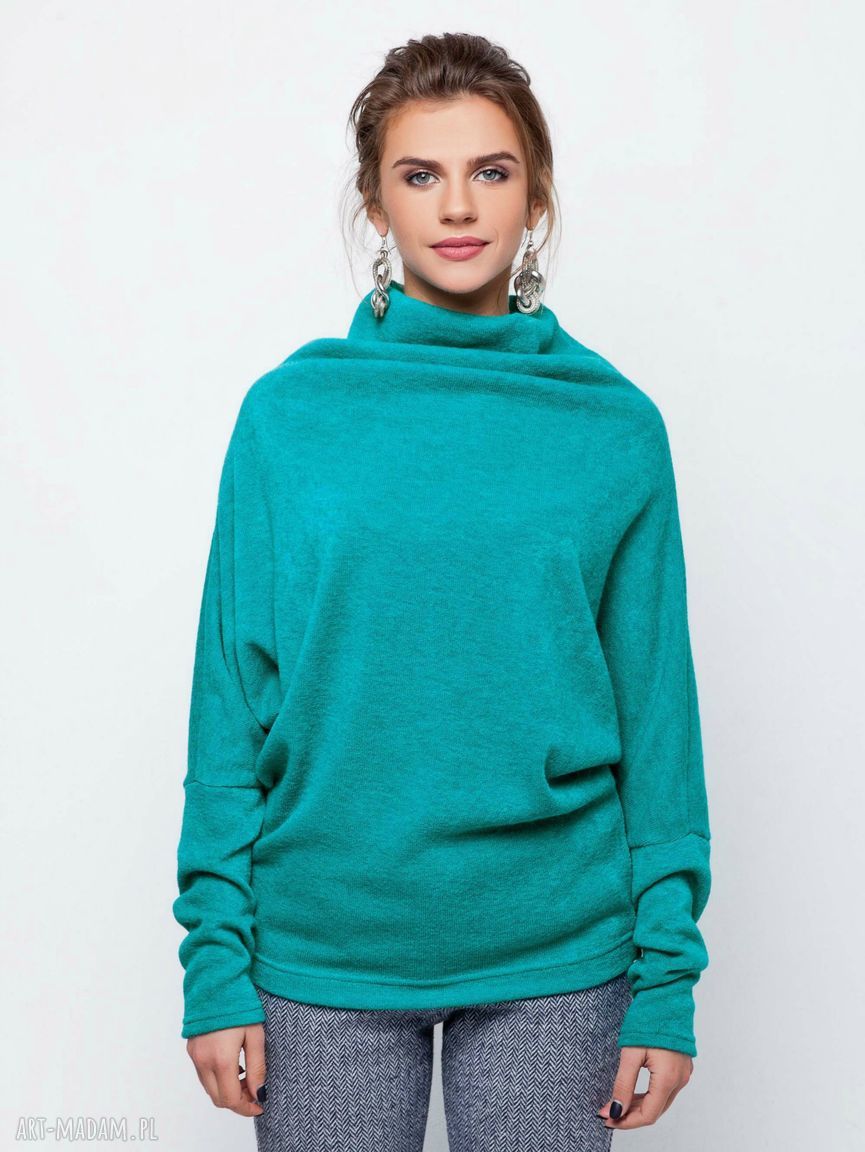 Ciepły golf oversize