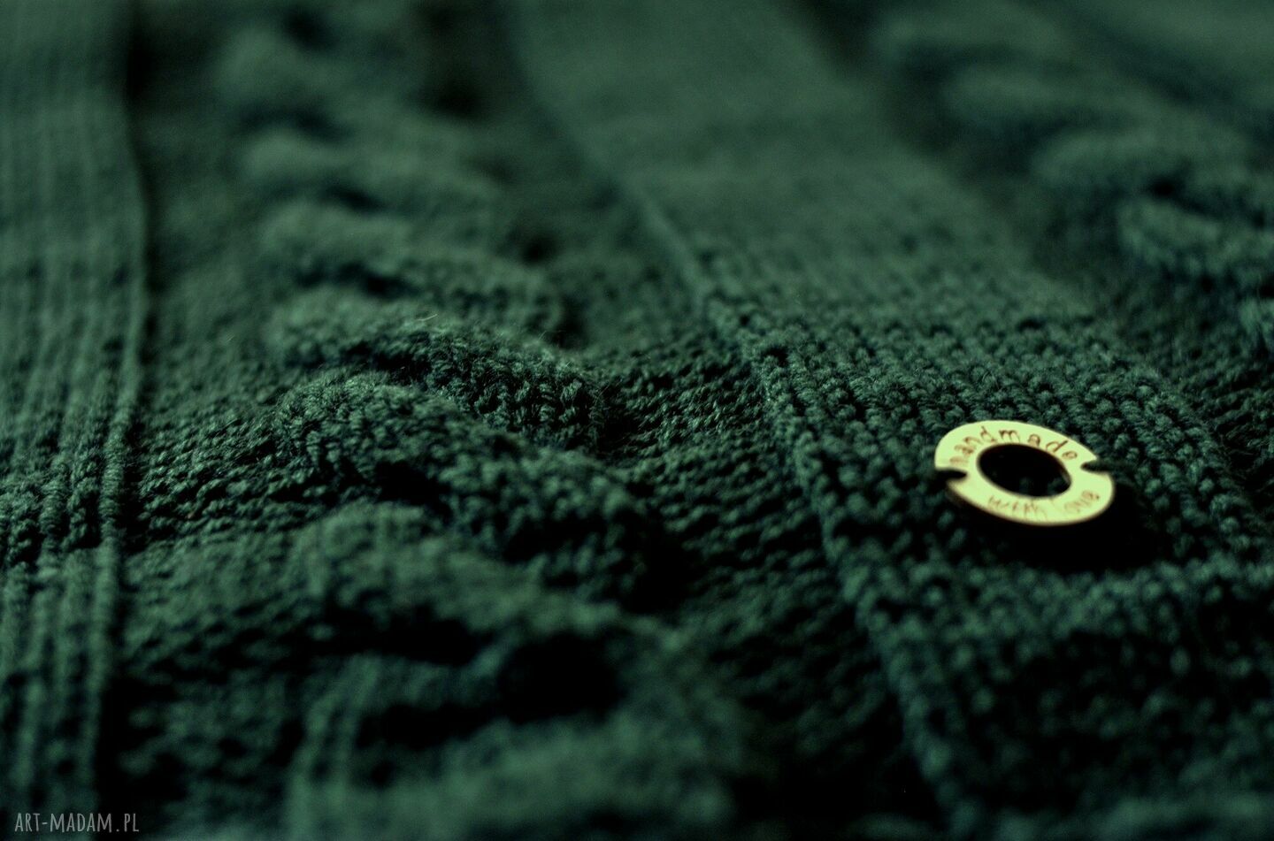 koce i narzuty: ciepły pled Handmade