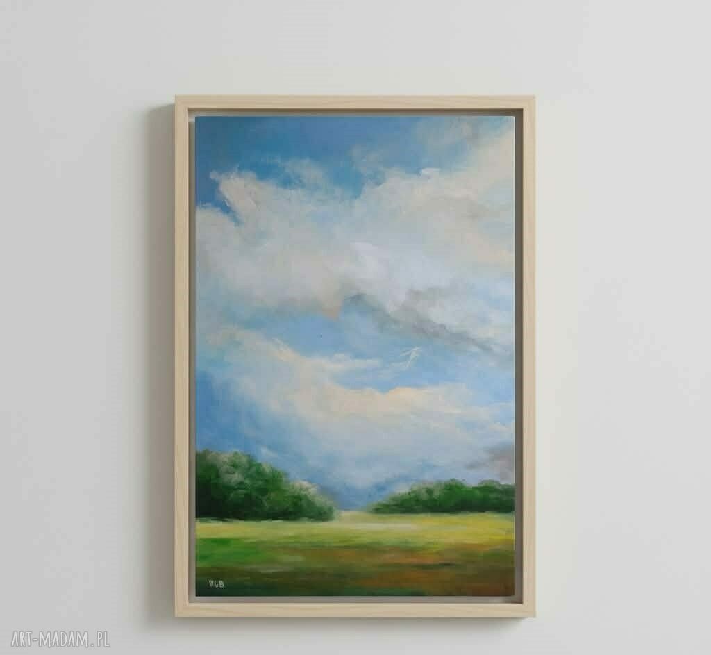 Cisza o poranku - obraz akrylowy 60x40 cm na płótnie