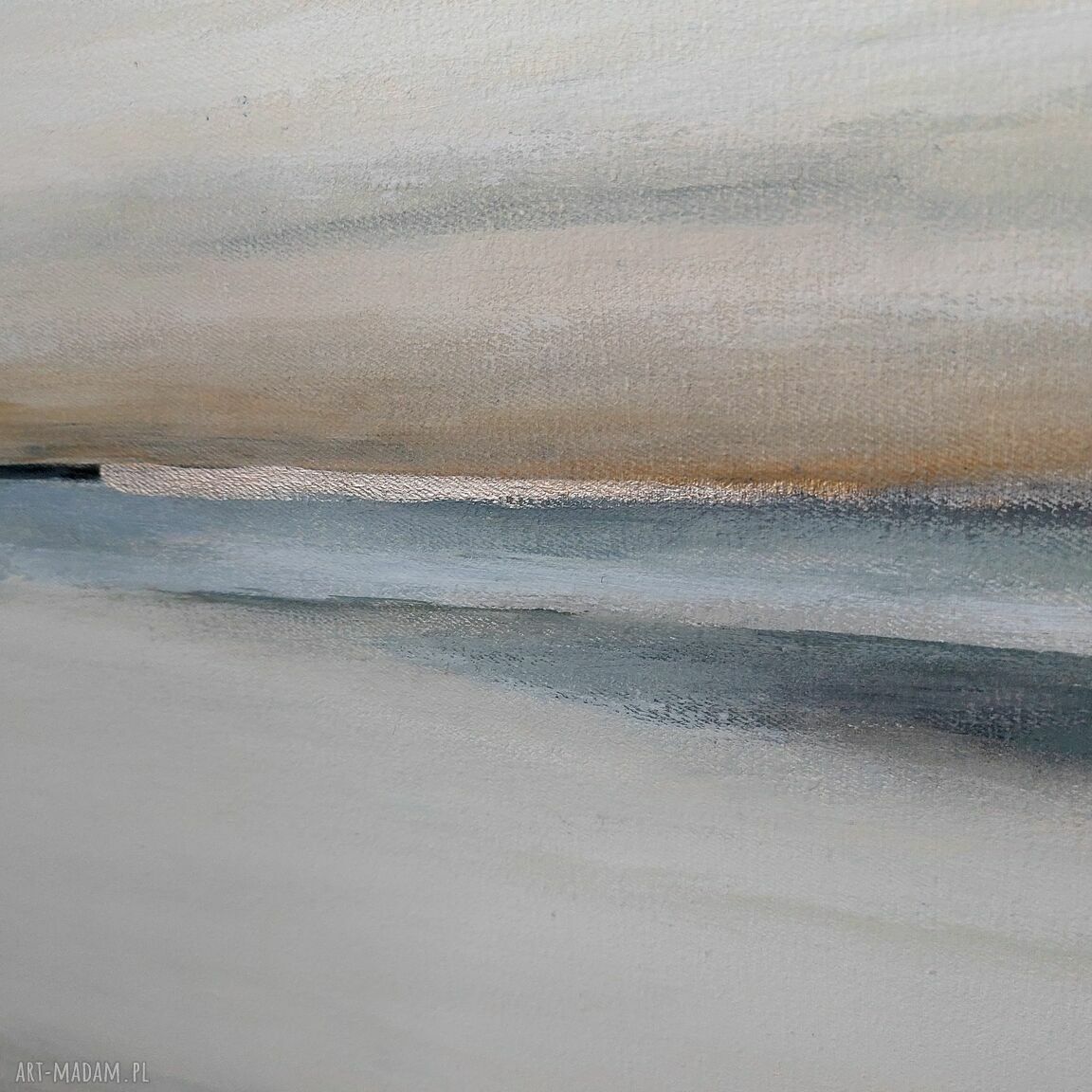 Cisza o poranku - obraz akrylowy 60x50 cm w nowoczesnym stylu